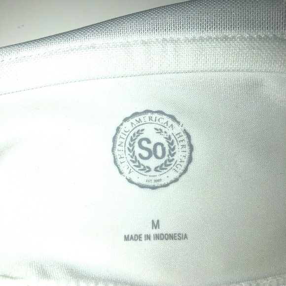 NEW AUTHENTIC AMERICAN HERITAGE Sports Bra Racerback Straps Medium White NWOT - Picture 3 of 15